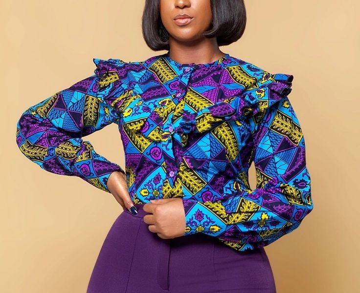 Ankara Tops for Ladies