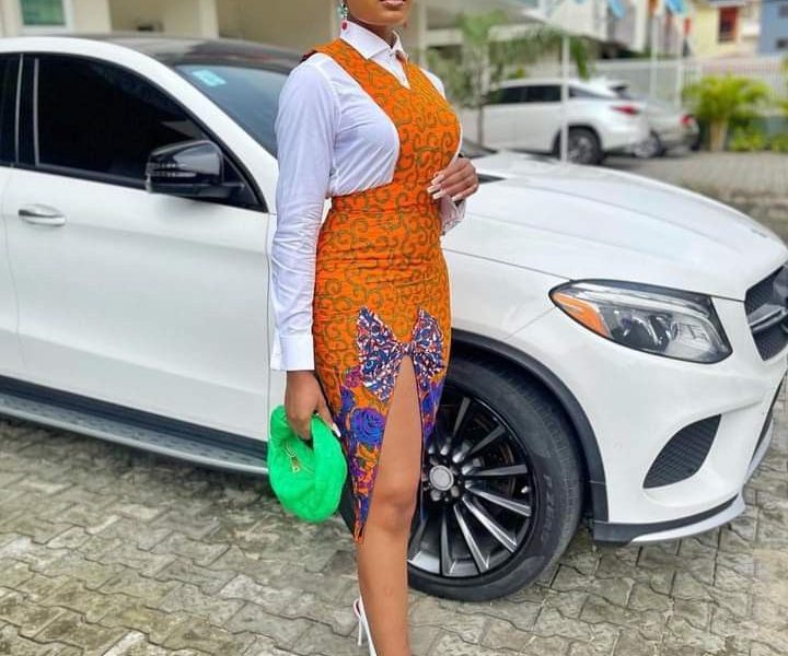 Ankara Short Gown Styles